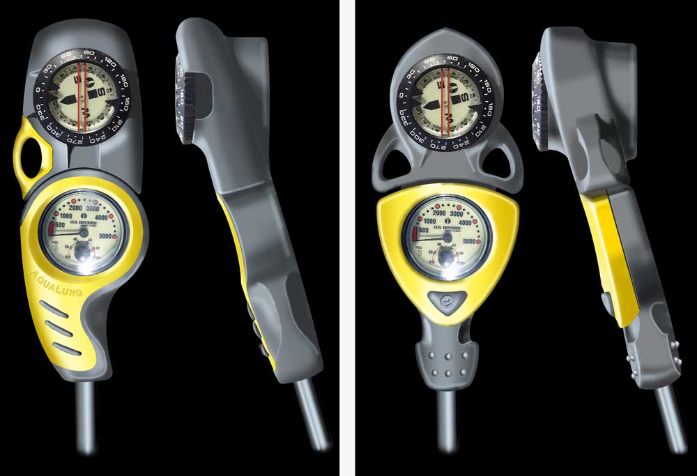 Dual Scuba Gauges